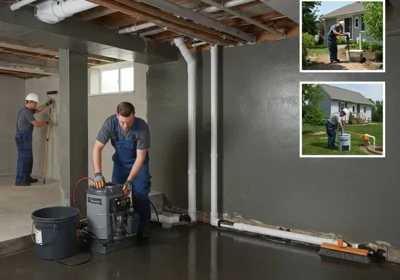 Basement Waterproofing and Flood Prevention process in Brighton Park, IL